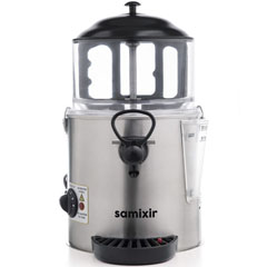 Samixir SC06 Sıcak Çikolata ve Salep Makinesi, 6 Litre, Inox