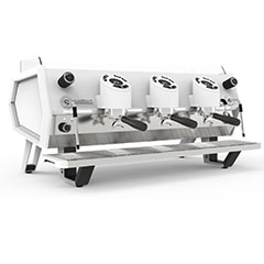 Sanremo D8 Tam Otomatik Espresso Kahve Makinesi, Tall Cup, 3 Gruplu, Beyaz