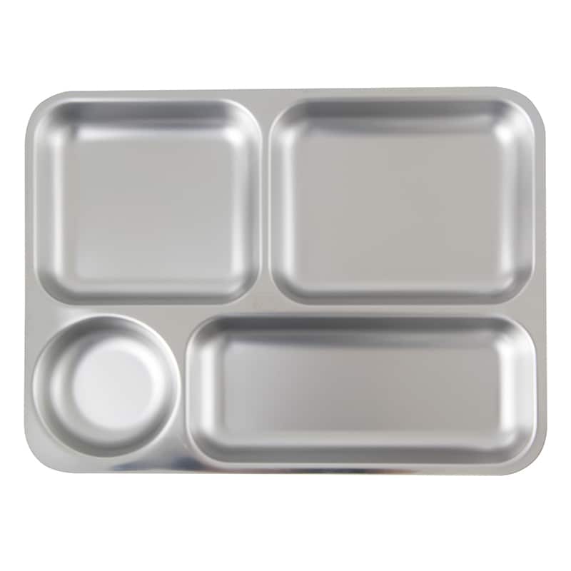 Öztiryakiler 4 Gözlü Selfservis Tepsisi, Yuvarlak Gözlü, 0.70 mm