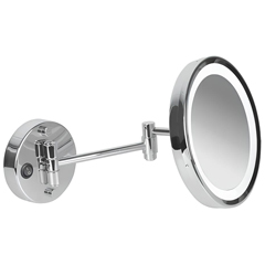 Senox BNA 028 Mafsallı Makyaj Aynası, Led Işıklı