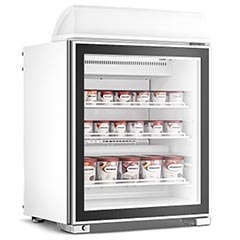 Senox DT 200 Dondurma Teşhir Dolabı 62x61,6x88,3(100,5) cm