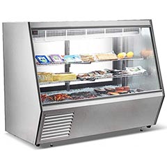 Senox MT 213 Soğuk Meze Teşhir Dolabı, 212,3x85,5x140,6 cm