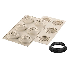Silikomart Kit Mini Tarte Twist Silikon Kalıp