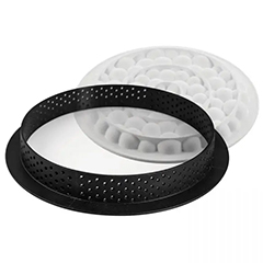 Silikomart Kit Tarte Ring Bubble Silikon Kalıp