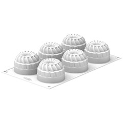 Silikomart Pleincoeur Round Silikon Kalıp
