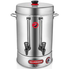 Silverinox Basmalı Musluklu Çay Makinesi, 120 Bardak Kapasiteli, 12 Litre