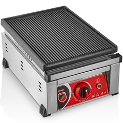 Silverinox Döküm Izgara, Elektrikli, 30 cm