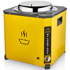 Silverinox Jumbo Çorba Kazanı, 13 Litre, Sarı
