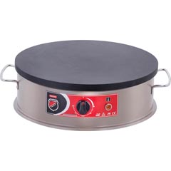 Silverinox Krep Makinesi, 40 cm, Gri