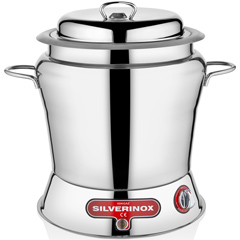 Silverinox Paslanmaz Çorba Kazanı, 13 lt