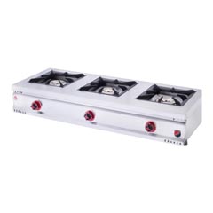 Silverinox Set Üstü Midi Ocak, 3 Gözlü, LPG'li