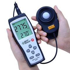 Smart Sensor AS 823 Spiral Kablolu Işık Ölçer, Lüksmetre