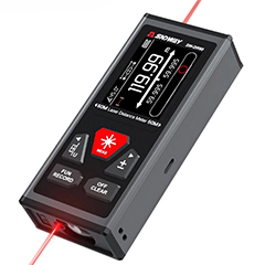 Sndway SW-DR60 Çift Yön Lazerli Lazermetre, 60m + 60m, Dikey ve Yatay Ölçüm