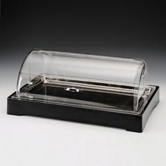 Zicco Soğutuculu Teşhir Standı, Polikarbon Rolltop Kapaklı, 57x37 cm