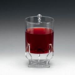 Zicco Sosluk Reçellik Standı, Polikarbon, 15x15x24 cm