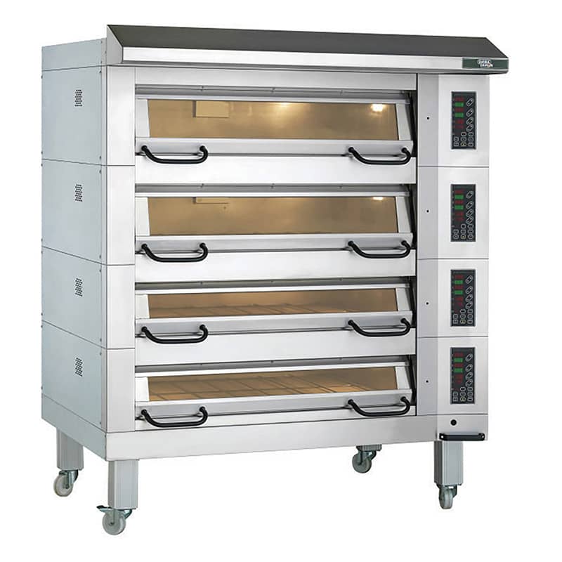 Sveba Dahlen Pasta Ekmek Fırını, 4 Katlı, 24 Adet 40x60 Tepsili