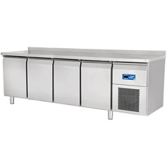 Öztiryakiler 4 Inox Kapılı Yatay Tip Buzdolabı, Tag 470 Nmv Model - Fotoğraf 1