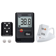 Testo 174H Mini Sıcaklık ve Nem Kayıt Cihazı Seti