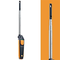 Testo 405i Akıllı Telefon ile Kullanılabilen Termal Anemometre