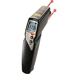 Testo 830-T4 Çift Lazerli Kızılötesi Termometre, 400C, 30:1 Hedef Oranı