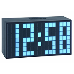 TFA 98.1082.02 Time Block Led Işıklı Çalar Saat