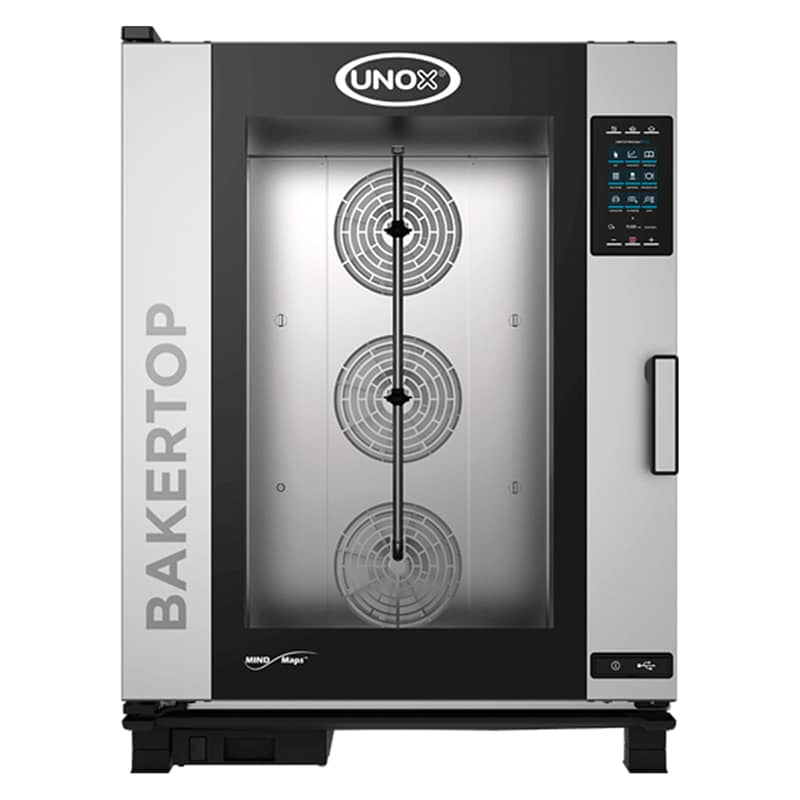 Unox Bakertop Plus 10 Tepsili Gazlı Fırın, 60x40 cm, XEBC-10EU-GPR