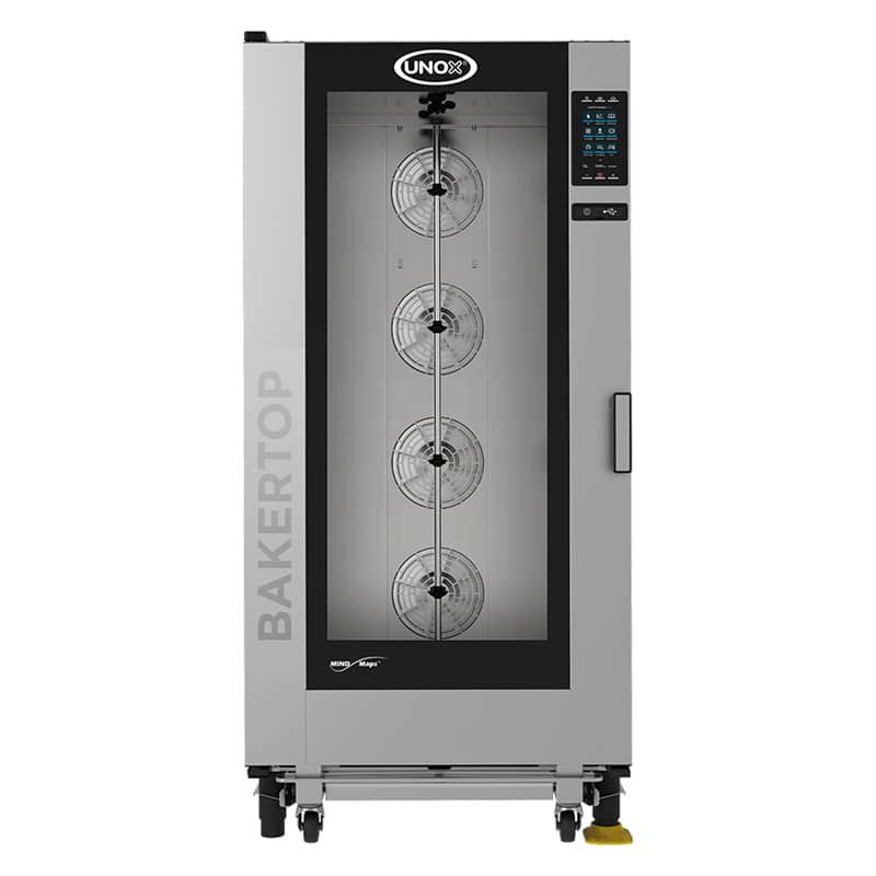 Unox Bakertop Plus 16 Tepsili Gazlı Fırın, 60x40 cm, XEBC-16EU-GPR