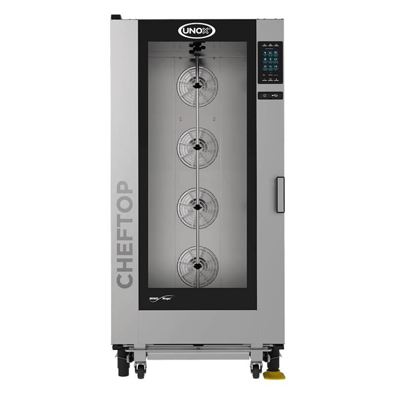 Unox Cheftop Plus Gazlı Fırın, 20 GN 1/1, XEVC-2011-GPR