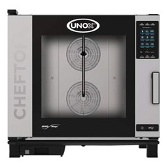 Unox ChefTop Plus Gazlı Kombi Fırın, 6 GN 2/1, XEVC-0621-GPR