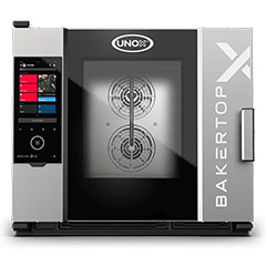 Unox XELA-05EU-EXRS BakertopX Digital ID Elektrikli Kombi Fırın, 60x40 cm, 5 Tepsi Kapasiteli