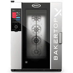 Unox XELA-10EU-EXRS BakertopX Digital ID Elektrikli Kombi Fırın, 60x40 cm, 10 Tepsi Kapasiteli