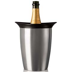 Vacu Vin Aktif Şampanya Soğutucu, Elegant Paslanmaz Çelik