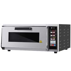 Vosco VCP-03 Elektrikli Pizza Fırını, Tek Katlı, 25 cm 4 Pizza Kapasiteli, 52x50 cm Pişirme Odalı