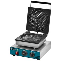 Vosco VHF-F4 Tekli Çiçek Wafle Makinesi
