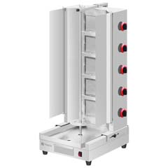 Vosco VKM-G5R Lpg'li Döner Ocağı, Altan Motorlu, 5 Radyanlı