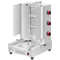 Vosco VKM-NG3R Doğalgazlı Döner Ocağı, Alttan Motorlu, 3 Radyanlı