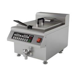 Vosco VSL FRT1C12B Elektrikli İndüksiyonlu Fritöz, Tekli, 12 Litre, 35,8x55,5x38,8 cm