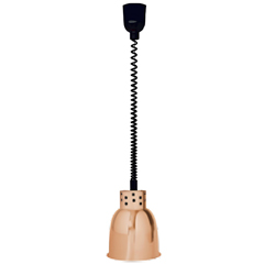 Warmer MRHL16 Bistro Sıcak Tutucu Lamba, Ayarlanabilir Kablo, 55-130 cm, Bakır