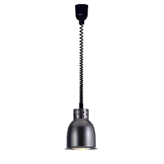 Warmer Pure Sıcak Tutucu Lamba, Ayarlanabilir Kablo, 55-130 cm, Siyah
