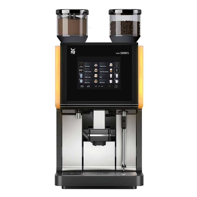 WMF 5000S Dynamic Milk, Su Bağlantılı, Ledli, 1 GR+1 Choc, 3,5 kw