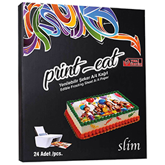 Yenilebilir A4 Resimli Pasta Baskı Kağıdı