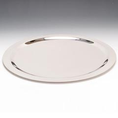 Zicco Yuvarlak Teşhir Tepsisi, Çelik, 50 cm