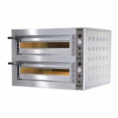 Zanussi 291090 Mekanik Elektrikli Pizza Fırını, Çift Katlı, 6x2 Pizza Kapasiteli