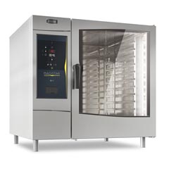 Zanussi Dijital Ekran Kombi Fırın, Boylerli, Elektrikli, 10 GN 2/1