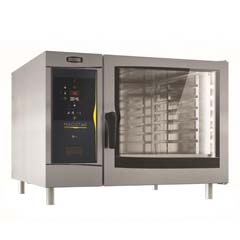 Zanussi Dijital Ekran Kombi Fırın, Boylerli, Elektrikli, 6 GN 2/1