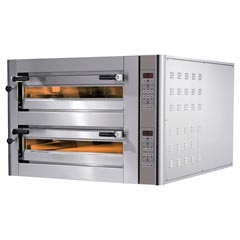 Zanussi Dijital Elektrikli Pizza Fırını, Çift Katlı, 4x2 Pizza Kapasiteli