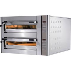 Zanussi Dijital Elektrikli Pizza Fırını, Çift Katlı, 6x2 Pizza Kapasite