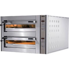 Zanussi Dijital Elektrikli Pizza Fırını, Çift Katlı, 9x2 Pizza Kapasiteli
