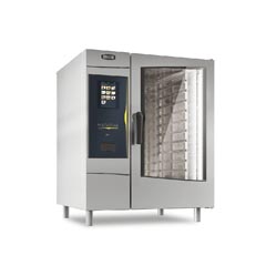 Zanussi Dokunmatik Ekran Kombi Fırın, Boylerli, Elektrikli, 10 GN 1/1