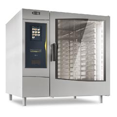 Zanussi Dokunmatik Ekran Kombi Fırın, Boylerli, Elektrikli, 10 GN 2/1